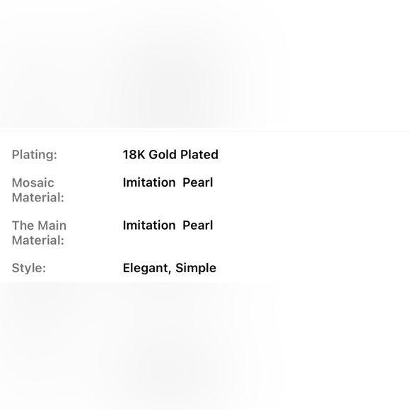 Silver Plated Faux Pearl Cuff  Elegant Ring - Picture 6 of 7